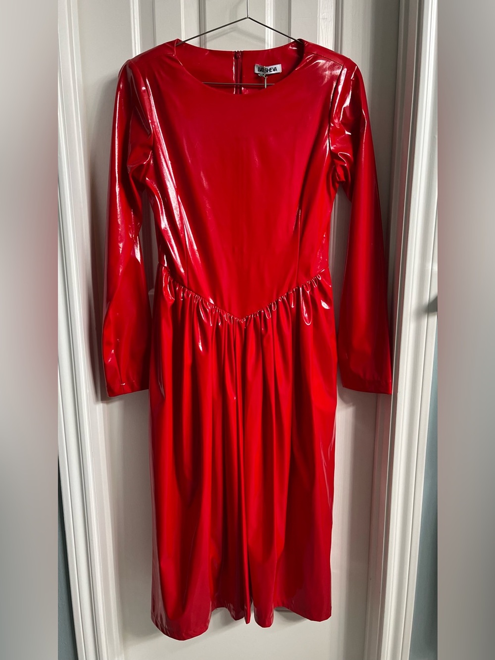 RARE-Batsheva Willow Red Latex - NWT - Picture 5 of 6